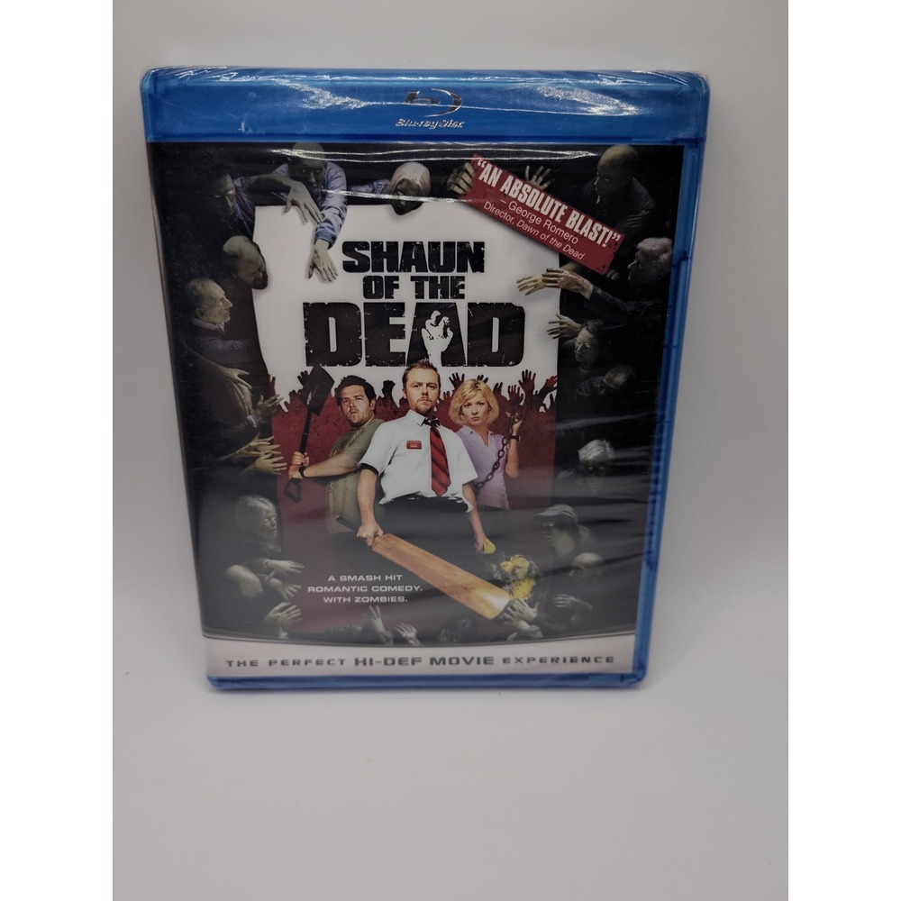 Shaun of the Dead Blu-ray Simon Pegg NEW SEALED Comedy Horror Zombie Halloween